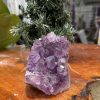 HỐC THẠCH ANH TÍM NHỎ – SMALL AMETHYST GEODE (TV311), KL: 0.452KG, KT: 9×7 CM