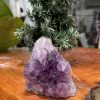 HỐC THẠCH ANH TÍM NHỎ – SMALL AMETHYST GEODE (TV314), KL: 0.472KG, KT: 9×8 CM