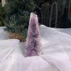 HỐC THẠCH ANH TÍM NHỎ – SMALL AMETHYST GEODE (TV357), KL: 0.464KG, KT: 13×5 CM