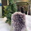 HỐC THẠCH ANH TÍM NHỎ – SMALL AMETHYST GEODE (TV361), KL: 1.336KG, KT: 4×10 CM