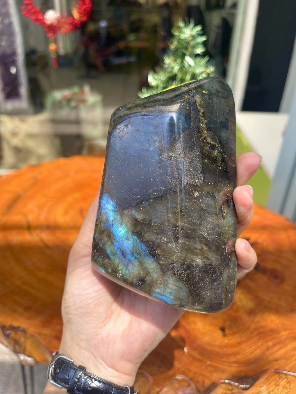 ĐÁ XÀ CỪ - HẮC NGUYỆT QUANG - Labradorite