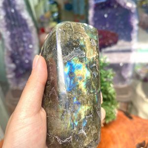 ĐÁ XÀ CỪ - HẮC NGUYỆT QUANG - Labradorite