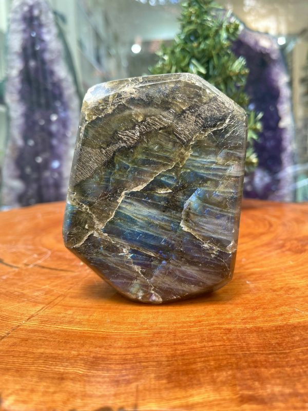 ĐÁ XÀ CỪ - HẮC NGUYỆT QUANG - Labradorite