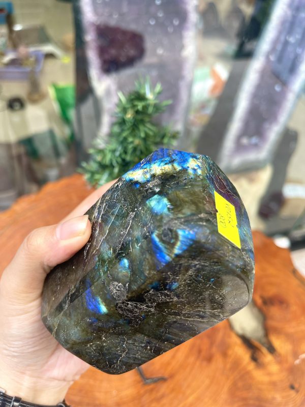 ĐÁ XÀ CỪ - HẮC NGUYỆT QUANG - Labradorite