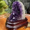 HỐC THẠCH ANH TÍM NHỎ – SMALL AMETHYST GEODE TU109