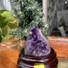 HỐC THẠCH ANH TÍM NHỎ – SMALL AMETHYST GEODE TU109