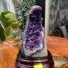 HỐC THẠCH ANH TÍM NHỎ – SMALL AMETHYST GEODE TU109