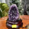 HỐC THẠCH ANH TÍM NHỎ – SMALL AMETHYST GEODE TU109