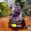 HỐC THẠCH ANH TÍM NHỎ – SMALL AMETHYST GEODE TU109