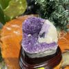 HỐC THẠCH ANH TÍM NHỎ – SMALL AMETHYST GEODE TU109