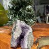 HỐC THẠCH ANH TÍM NHỎ – SMALL AMETHYST GEODE (TV297), KL: 0.452 KG, KT: 9x9 CM