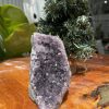 HỐC THẠCH ANH TÍM NHỎ – SMALL AMETHYST GEODE (TV276), KL: 0.54KG, KT: 11×7 CM