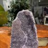 HỐC THẠCH ANH TÍM NHỎ – SMALL AMETHYST GEODE (TV287), KL: 1.002 KG, KT: 13×10 CM