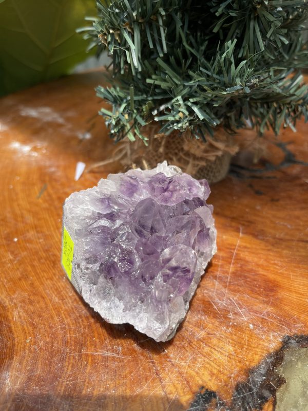 HỐC THẠCH ANH TÍM NHỎ – SMALL AMETHYST GEODE (TV265), KL: 0.29KG, KT: 7×7CM )