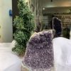 HỐC THẠCH ANH TÍM NHỎ – SMALL AMETHYST GEODE (TV285), KL: 1.584KG, KT: 15x10CM