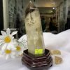 TRỤ THẠCH ANH VÀNG ÁM KHÓI -CITRINE SMOKY QUARTZ POINT- KT: 20x5.5 CM KL: 0.656KG (TK06)