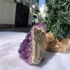 HỐC THẠCH ANH TÍM NHỎ – SMALL AMETHYST GEODE (TV408), KL: 0,374KG, KT: 9,5×6,8 CM