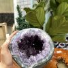 Túi Tiền - Ổ Tụ Tài Thạch Anh Tím - Amethyst (TTA13), KT: 17x16x20 CM, KL : 7kg