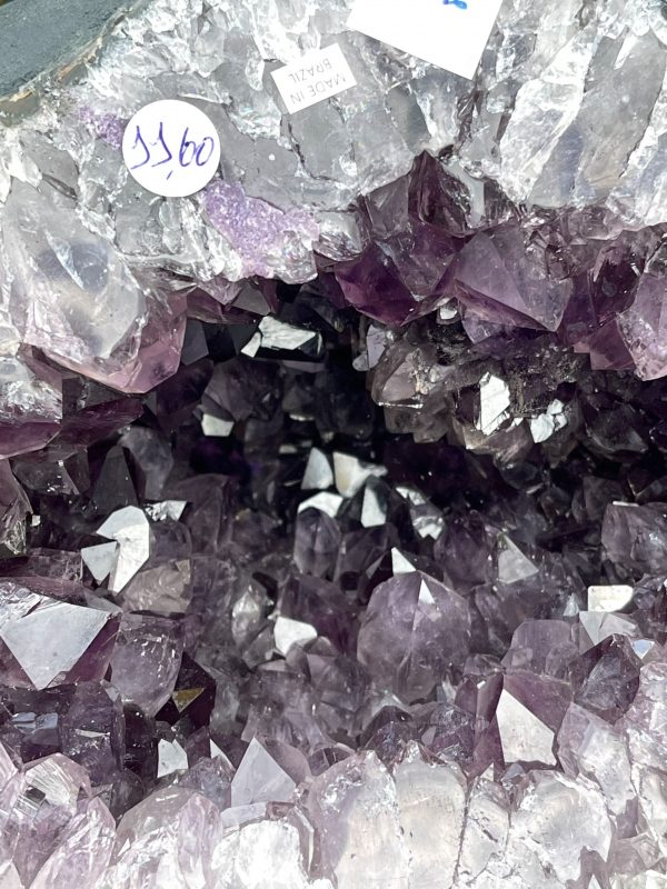 Túi Tiền - Ổ Tụ Tài Thạch Anh Tím - Amethyst (TTA16), KT: 22x16x22 CM, KL : 11.6kg