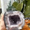 Túi Tiền - Ổ Tụ Tài Thạch Anh Tím - Amethyst (TTA09), KT: 21x20x12 CM, KL : 4.15kg