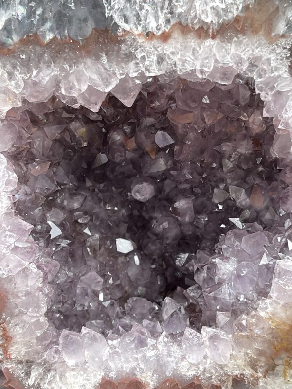 Túi Tiền - Ổ Tụ Tài Thạch Anh Tím - Amethyst (TTA09), KT: 21x20x12 CM, KL : 4.15kg