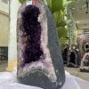 Hốc Thạch Anh Tím – Amethyst Geode (T146), KT: 39.5x 21.5 CM, KL : 21.1kg