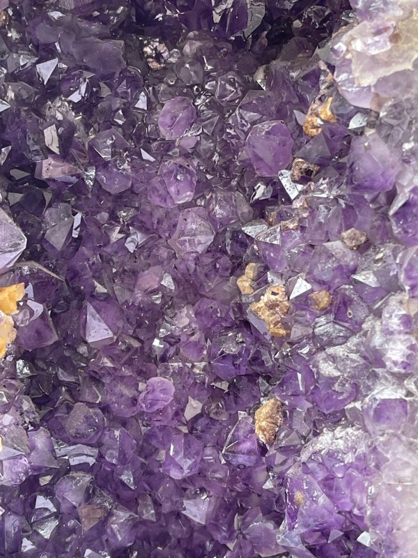 Hốc Thạch Anh Tím - Amethyst Geode (T146), KT: 39.5x 21.5 CM, KL : 21.1kg