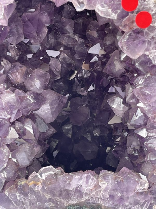 Hốc Thạch Anh Tím - Amethyst Geode (T149), KT: 28 x 21 CM, KL : 15.4kg