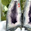 Hốc Thạch Anh Tím – Amethyst Geode (T153- T154), KT: 17.5 X 17  CM, KL :7.3kg & 7.1 kg