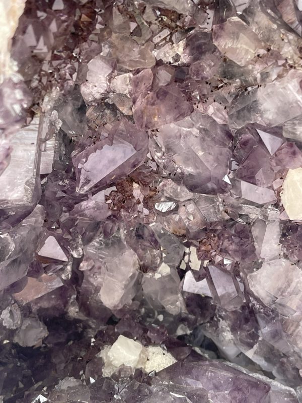 Hốc Thạch Anh Tím - Amethyst Geode (T163), KT: 22 x 17.5 CM, KL : 5.22kg