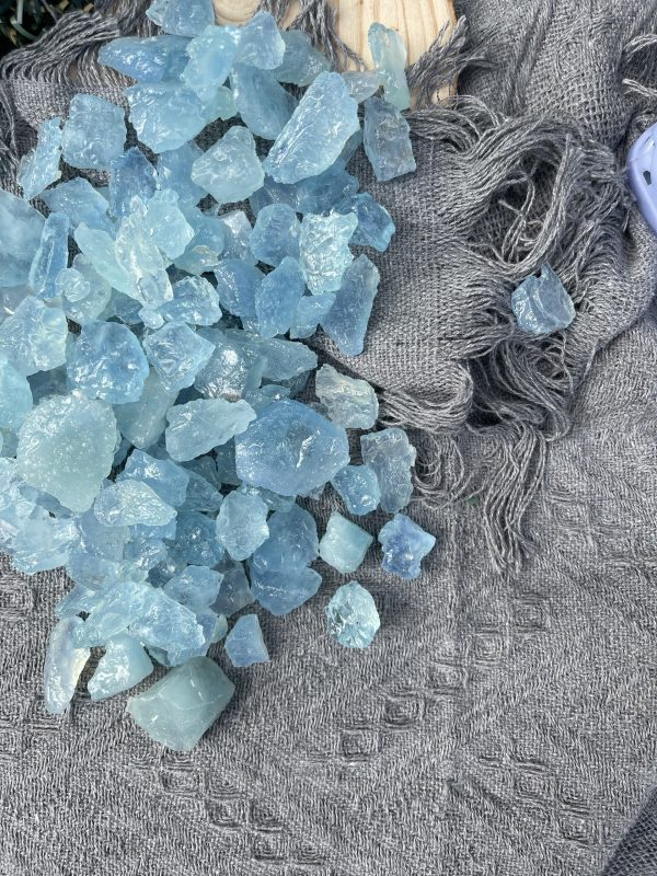 Thô Ngọc Hải Lam | Aquamarine Raw | Đá trang trí, sưu tầm, healing | CADA DECOR