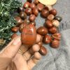 Ngọc bích đỏ | Tumble red jasper | Đá trang trí, sưu tầm, healing | CADA DECOR