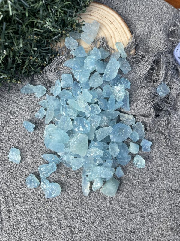 Thô Ngọc Hải Lam | Aquamarine Raw | Đá trang trí, sưu tầm, healing | CADA DECOR