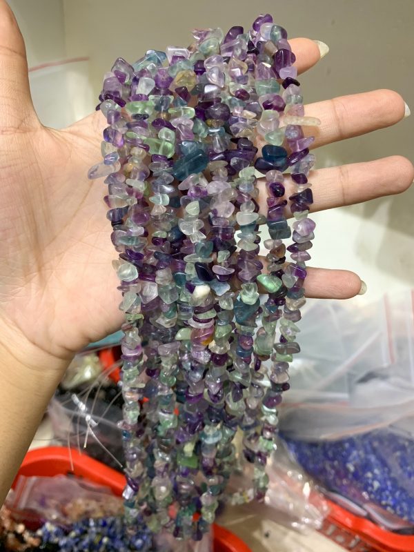 Dây chip Rainbow Fluorite | CADA DECOR