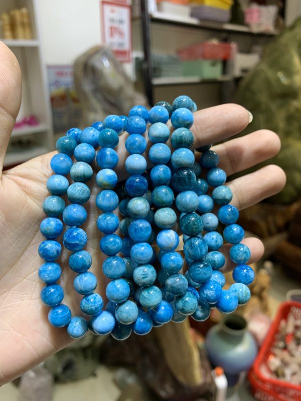 Vòng Blue Apatite 8mm - Vòng đơn | CADA DECOR