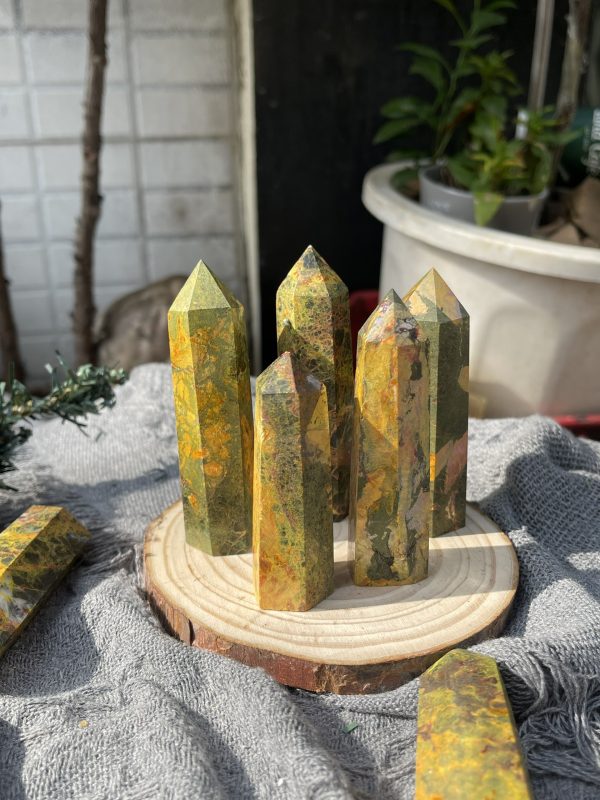 Trụ Realgar Ore Stone | Đá trang trí, sưu tầm, healing | CADA DECOR