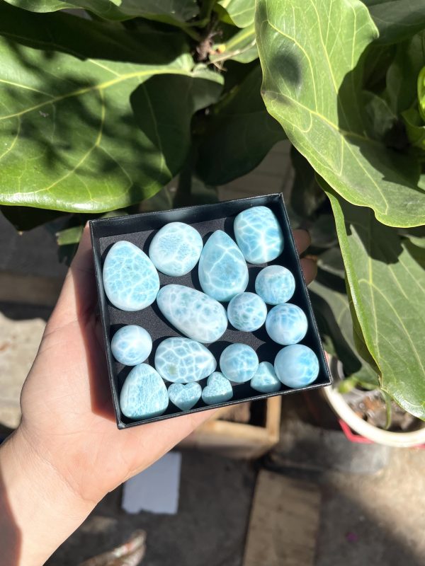 Mặt dây đá Larimar | CADA DECOR