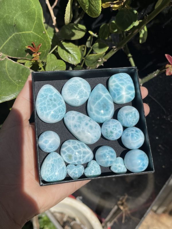 Mặt dây đá Larimar | CADA DECOR