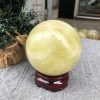 Bi Cầu Thạch Anh Vàng – Citrine Sphere (BV78) - KL: 0,71 KG - ĐK: 8,03 CM