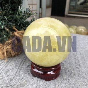 Bi Cầu Thạch Anh Vàng – Citrine Sphere (BV78) - KL: 0,71 KG - ĐK: 8,03 CM