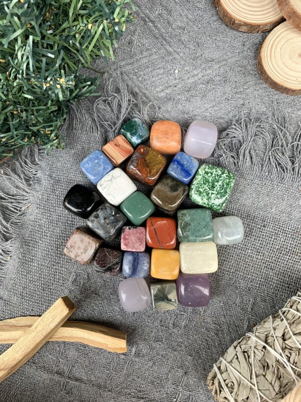 Cube mix nhiều loại đá | Đá trang trí, sưu tầm, healing | CADA DECOR