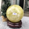 Bi Cầu Thạch Anh Vàng – Citrine Sphere (BV106) – KL: 2,535 KG – ĐK: 12,32 CM