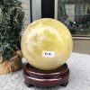 Bi Cầu Thạch Anh Vàng – Citrine Sphere (BV80) – KL: 2,23 KG – ĐK: 11,78 CM