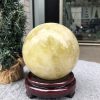 Bi Cầu Thạch Anh Vàng – Citrine Sphere (BV80) – KL: 2,23 KG – ĐK: 11,78 CM