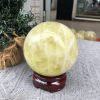 Bi Cầu Thạch Anh Vàng – Citrine Sphere (BV78) – KL: 0,71 KG – ĐK: 8,03 CM