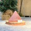 KIM TỰ THÁP ĐÁ THẠCH ANH DÂU ĐỎ – Strawberry Quartz (KTT28) KT: 4,3*5 CM – KL: 0,13 KG 