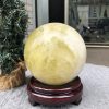 Bi Cầu Thạch Anh Vàng – Citrine Sphere (BV80) - KL: 2,23 KG - ĐK: 11,78 CM