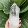 Trụ Thạch Anh Trắng trong – Clear Quartz Point, KL: 0,795 KG (TTT196)