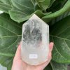 Trụ Thạch Anh Trắng trong – Clear Quartz Point, KL: 0,78 KG (TTT197)