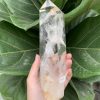 Trụ Thạch Anh Trắng trong – Clear Quartz Point, KL: 0,63 KG (TTT200)